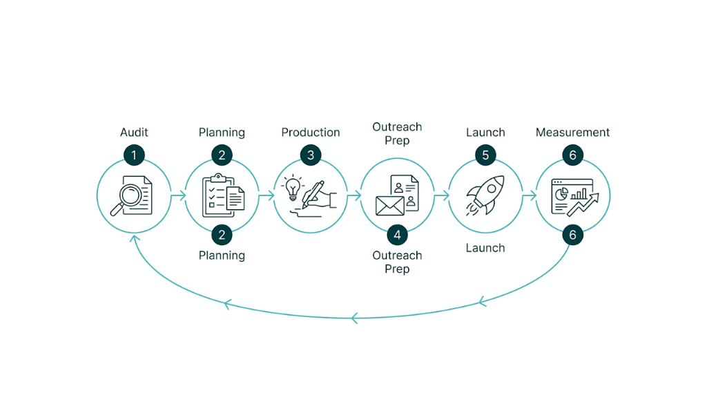 A Practical Content Marketing Framework for Consistent Link Acquisition