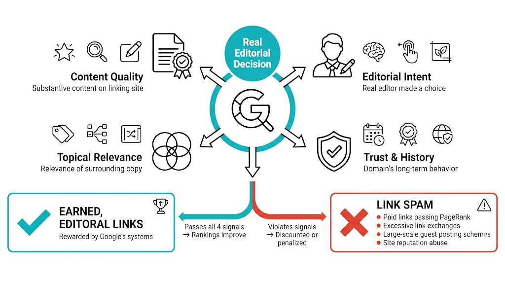 How Google Evaluates Backlink Quality