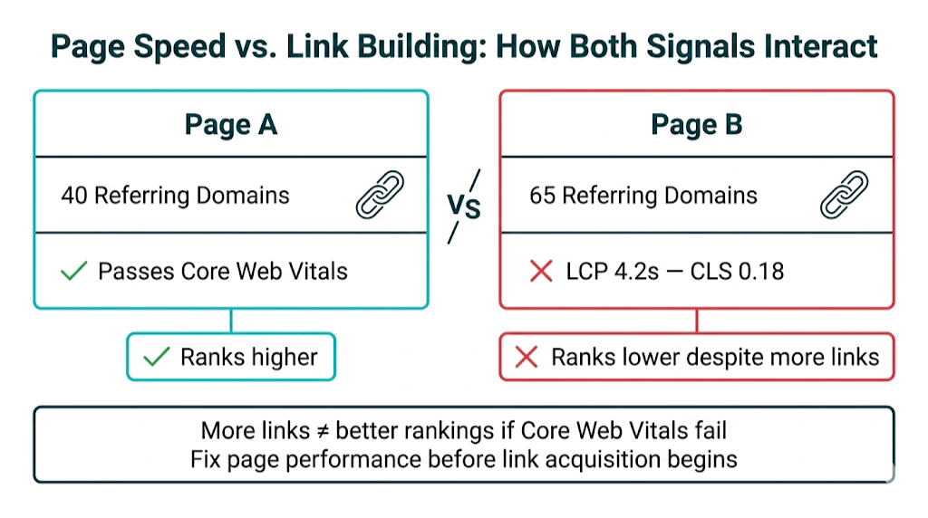 How Page Speed Affects Link Building ROI