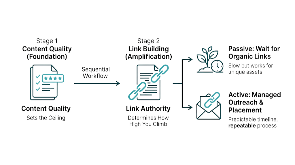 How SEO Content Writing and Link Building Work Together to Drive Rankings