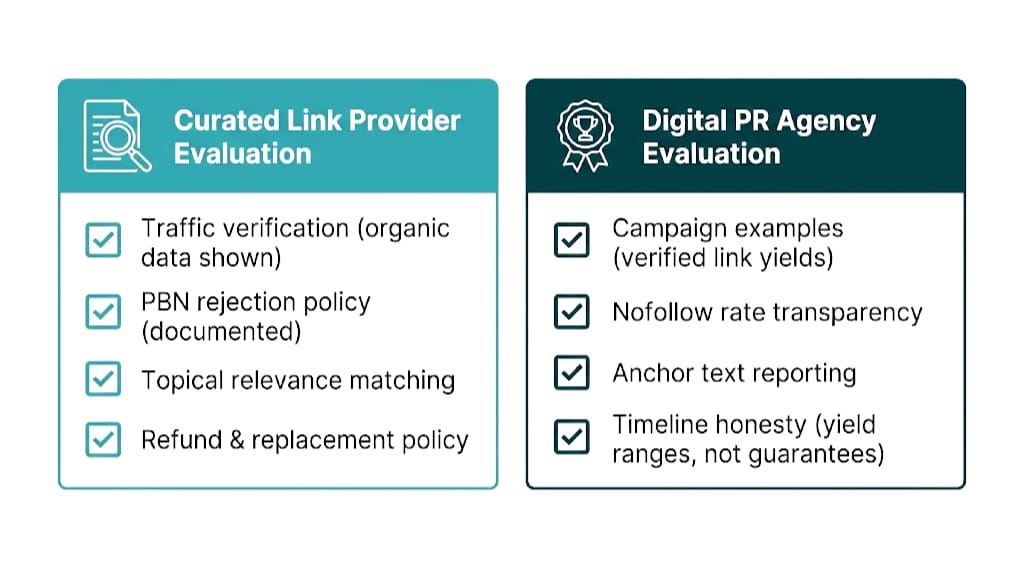 How to Evaluate Any Link Building Provider Before You Spend a Dollar
