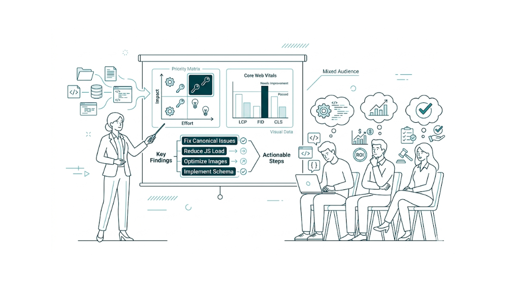 How to Present Your Technical SEO Audit Report to Clients or Stakeholders
