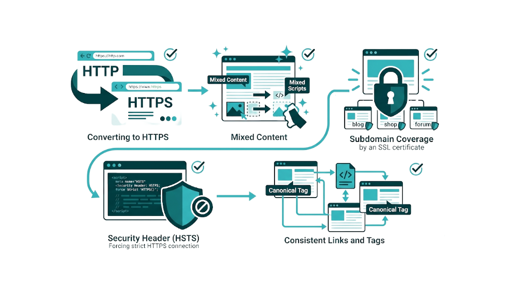 Missing or Misconfigured HTTPS