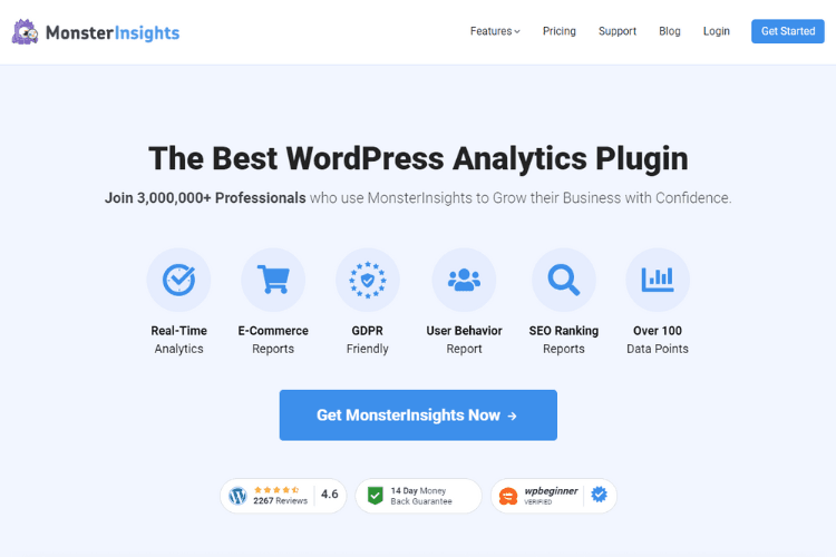 Monsterinsights Traffic Checker