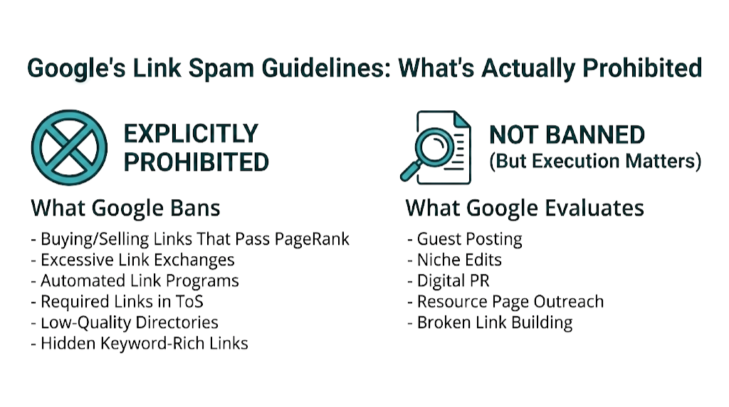 Where Exactly Is the Line? Google's Own Guidelines Decoded