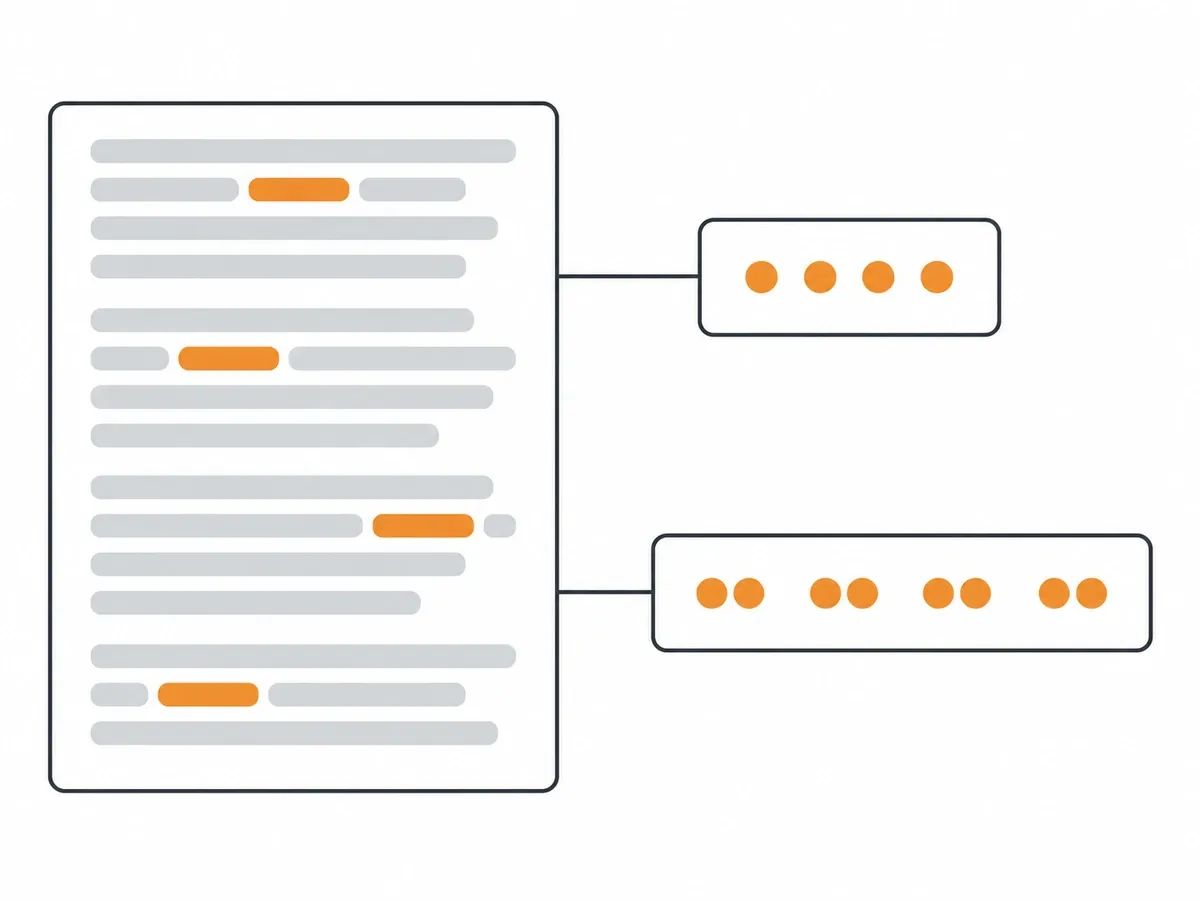 One page with the keyword highlighted four times, counted two ways: once per use of the phrase, and once per word of the phrase