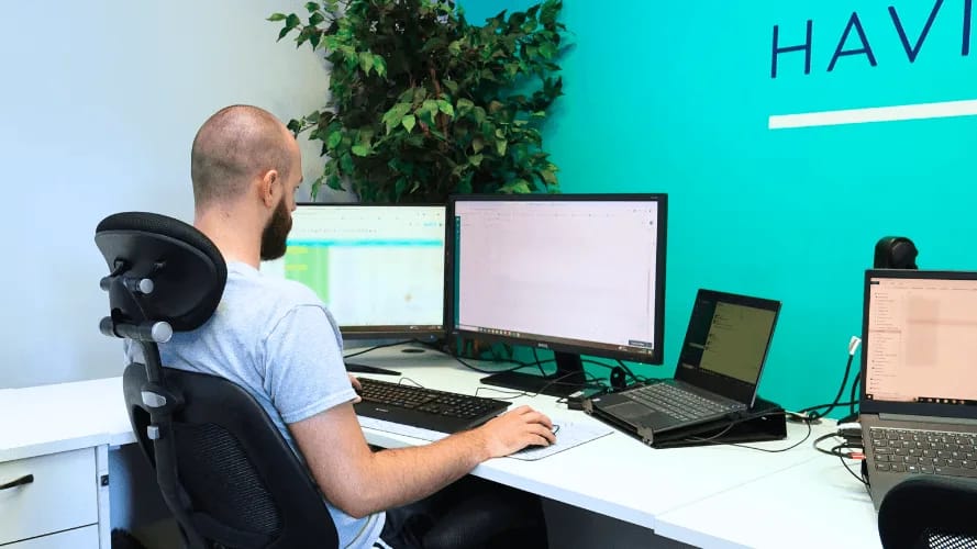 The Rhino Rank team in the agency office
