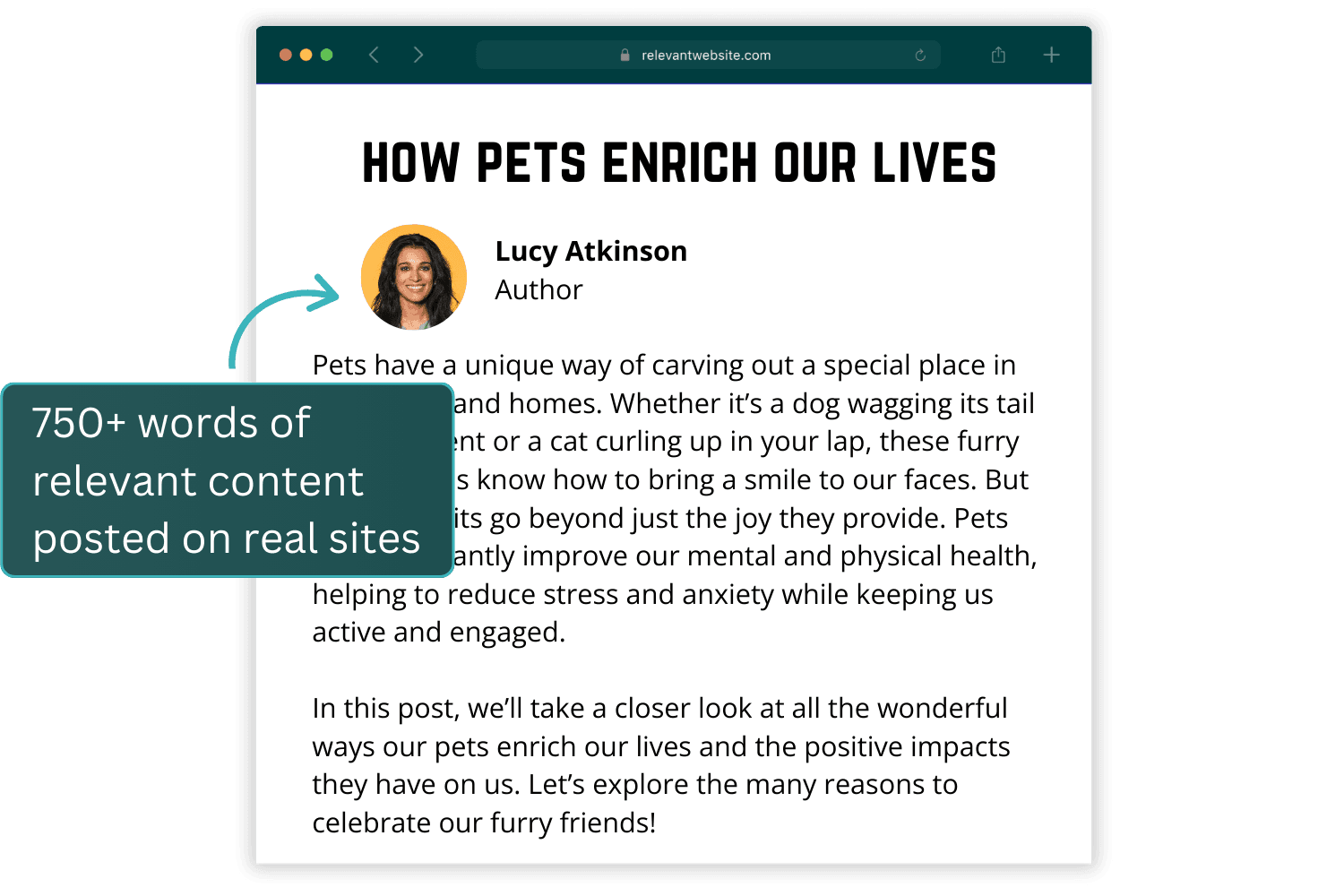 Hyper-Relevant Guest Posts That Drive Results