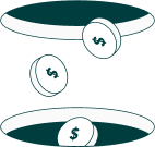 lifetime income source graphic illustration