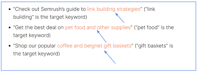 Partial Match Anchor Text