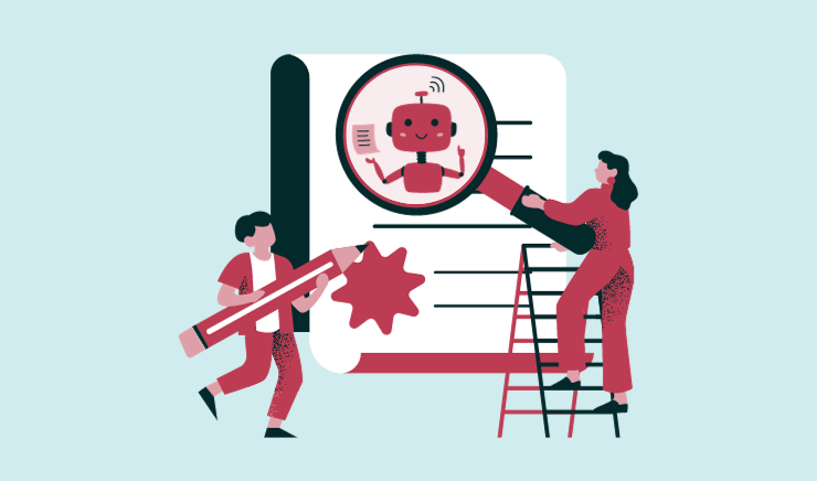Featured image - AI content writing and link building case study