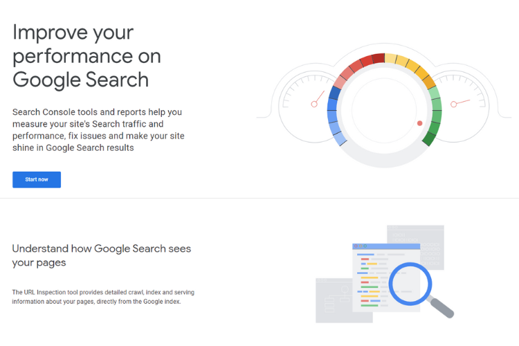 Check website traffic with Google Search Console