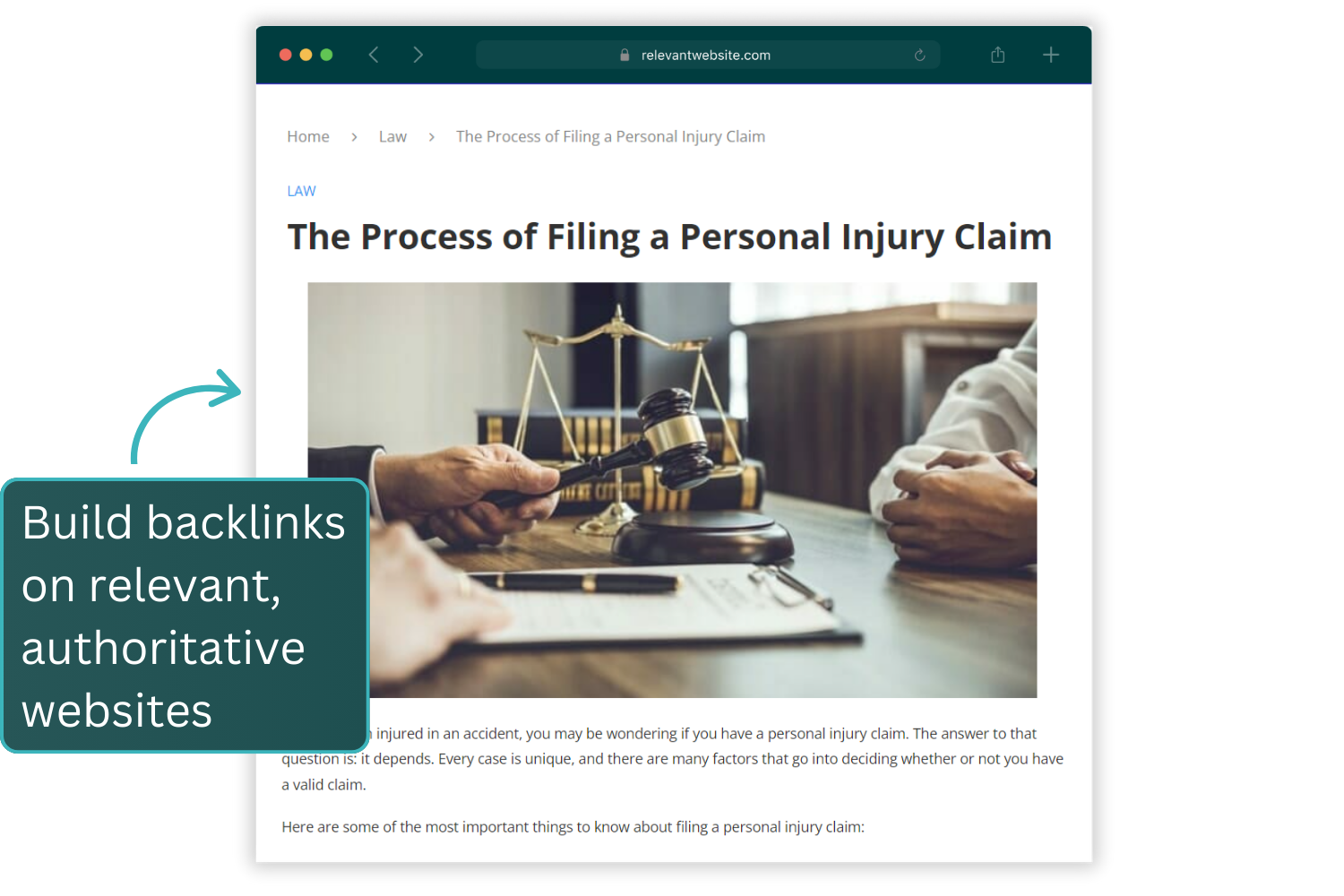 SEO for lawyers - Buy backlinks for your law firm